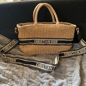 Christian Dior beach bag